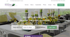 Desktop Screenshot of cateringbyseasons.com